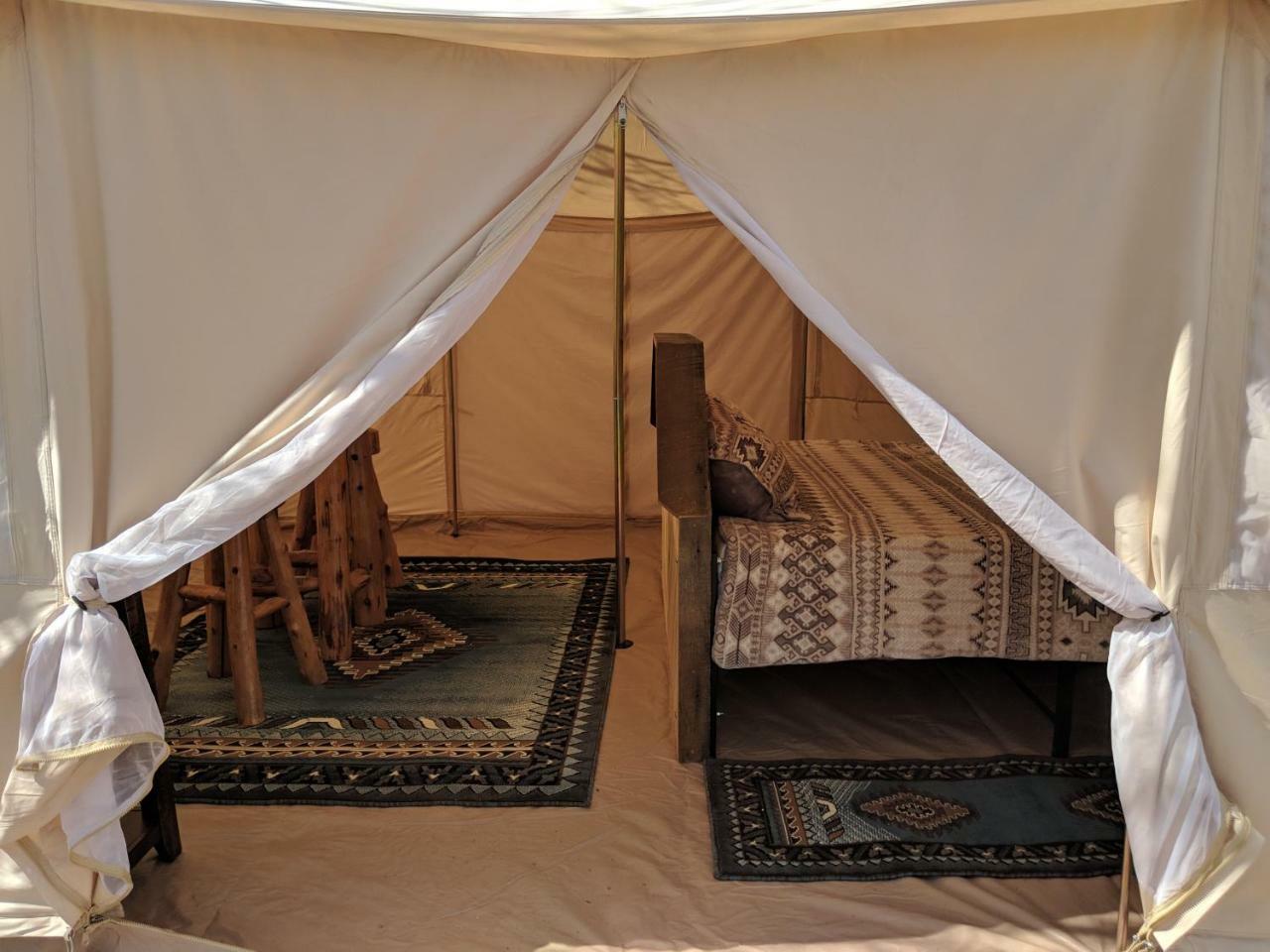 Funstays Glamping Setup Tent In Rv Park #6 Ok-T6 Moab Exterior foto